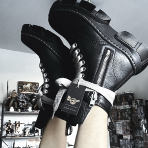 Giay Dr.Martens 1460 x Rick Owens Leather DMXL 'Black' 31755001