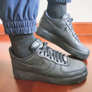 Giay Nike Air Force 1 SP 'Perforated Black' HF8189-001