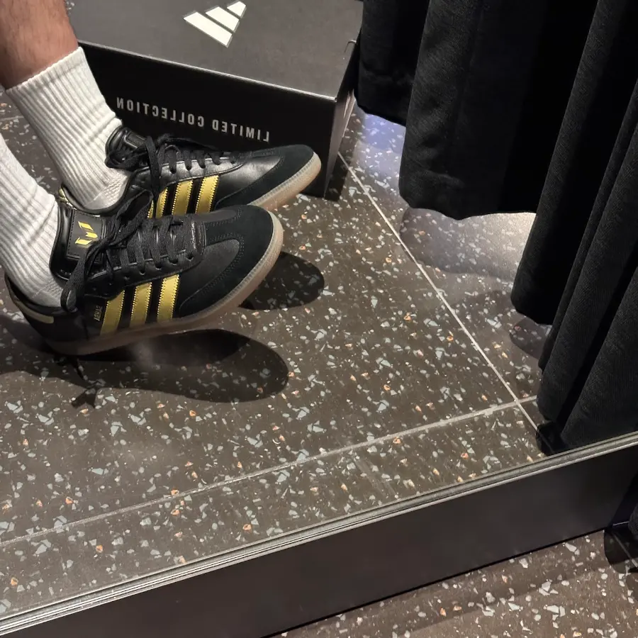 Giay Adidas Samba x Lionel Messi 'Triunfo Dorado' IH8159