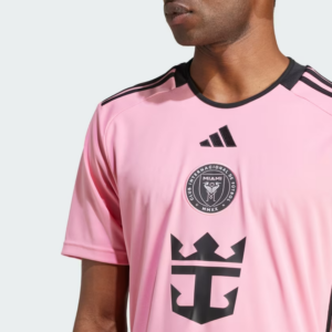 Ao Adidas Inter Miami CF 24/25 Messi Home Jersey 'Pink' JE9741