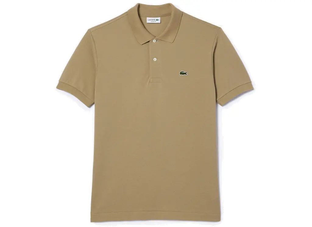 Ao Lacoste Classic Polo Shirt 'Beige' L1212-CB8