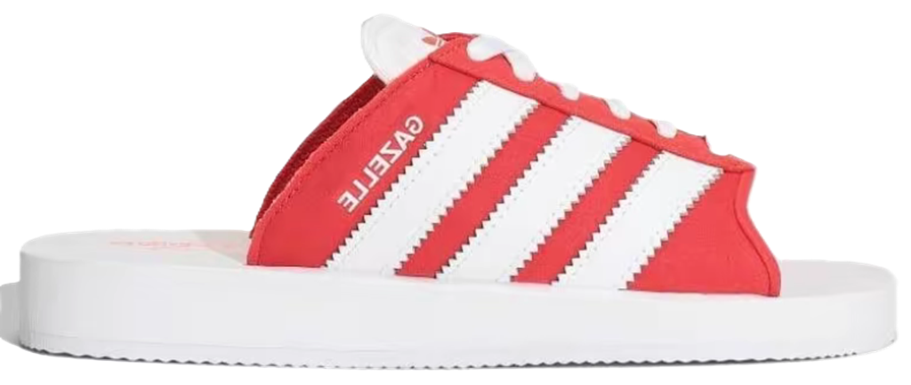 Dep Adidas Gazelle Beach Slides 'Red' JQ7424
