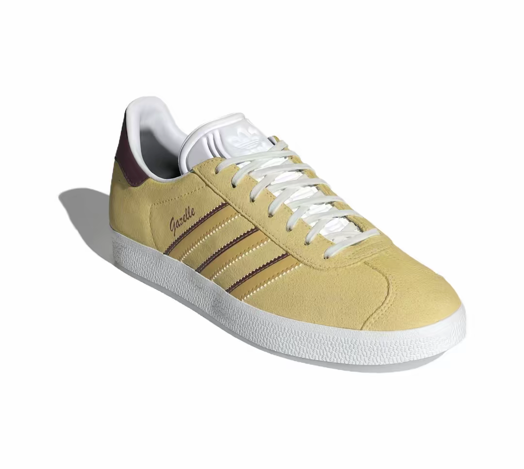 Giay Adidas Gazelle 'Almost Yellow Maroon' IE0443