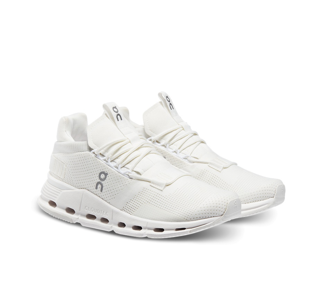 Giay On Running Cloudnova 'Undyed White' 26-98225