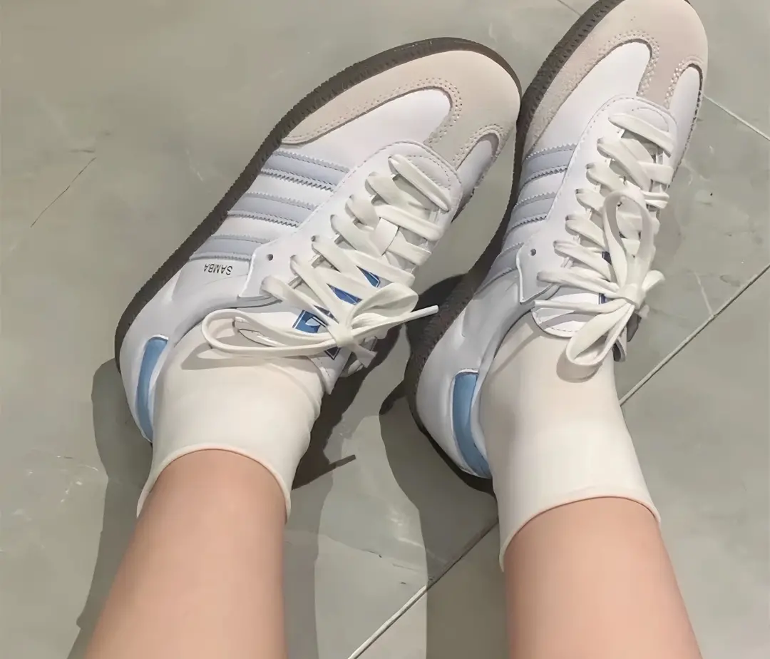 Giay Adidas Samba OG 'Heren White' JI2003