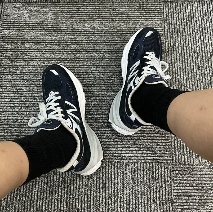 Alternative view of Giày New Balance 990V6 'Navy Grey' M990NV6