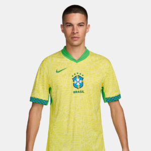 Ao Nike Brazil 2024 Home Jersey 'Yellow' FJ4284-706