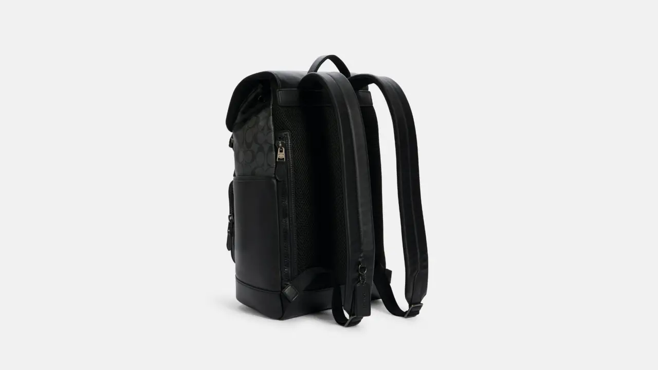 Balo Coach Track Canvas 'Black' C2712-QBMI5