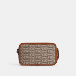 Tui Coach Charter Slim Crossbody In Micro 'Brown' CM372-URC