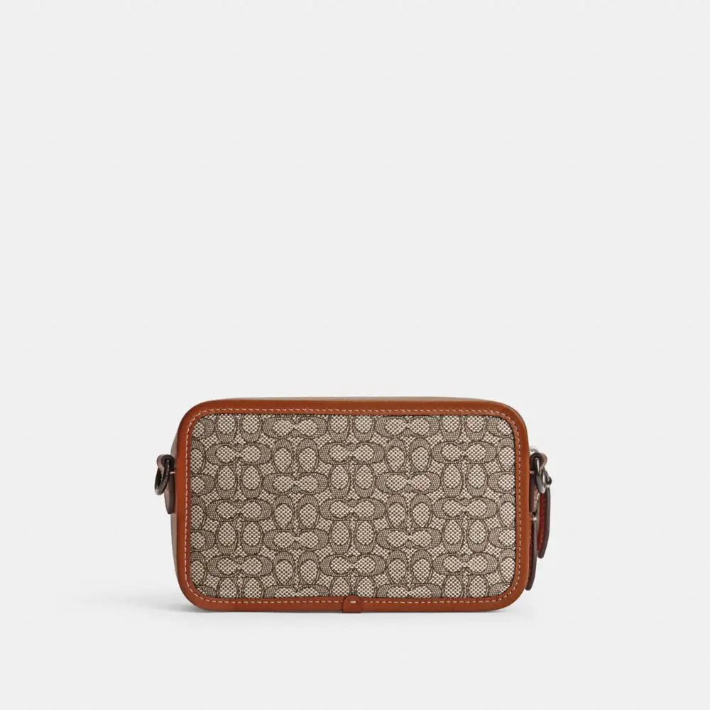 Tui Coach Charter Slim Crossbody In Micro 'Brown' CM372-URC