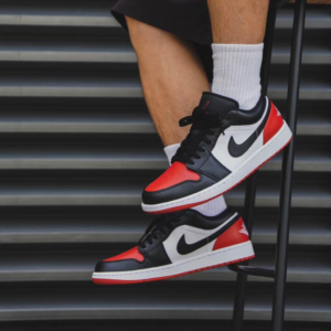Giay Nike Air Jordan 1 Low 'Bred Toe 2.0' 553560-161