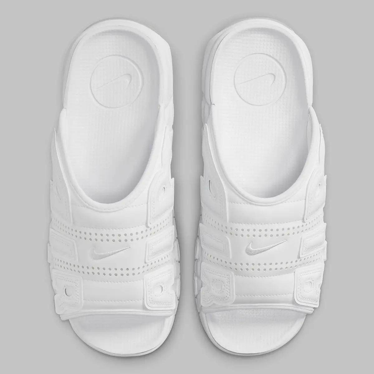 Dep Nike Air More Uptempo Slide 'Triple White' FD9884-101