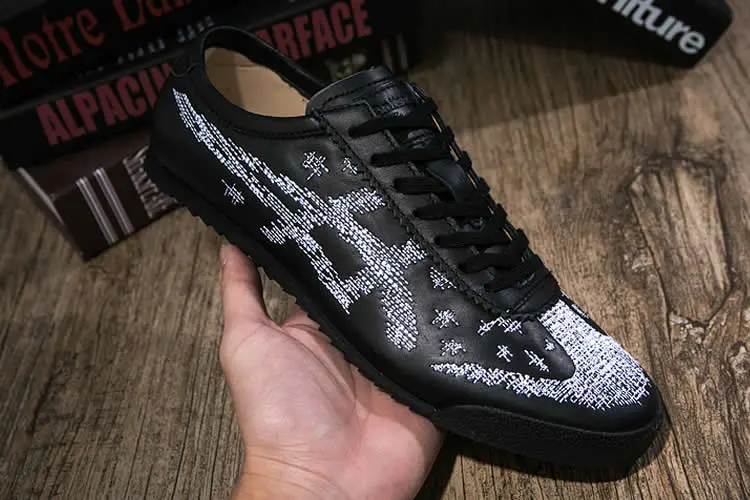 Giay Onitsuka Tiger Mexico 66 Deluxe 'Black White' D8D3L-9001