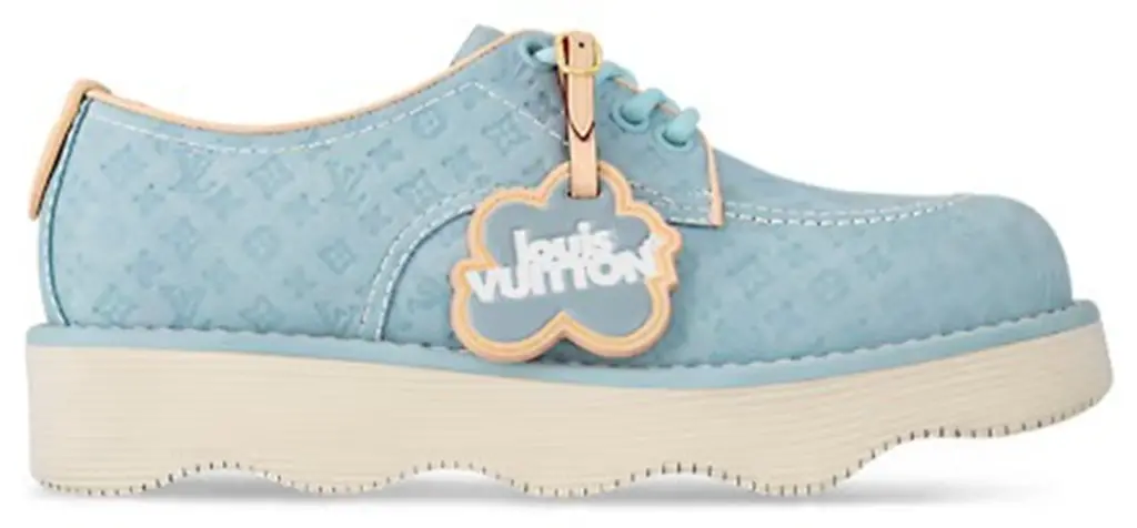 Giay Louis Vuitton By Tyler Waves Derby 'Blue' 1ACWEA