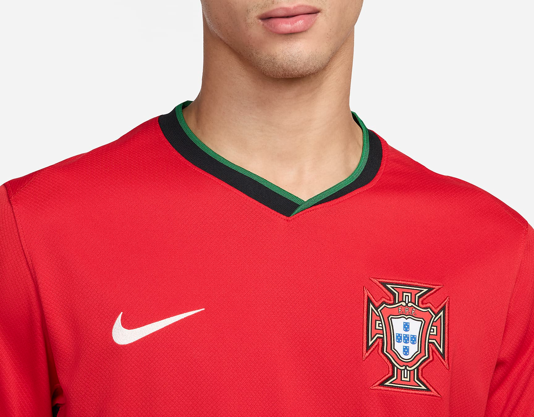 Ao Nike Portugal Home Jersey 2024/25 'Red' FJ4275-657