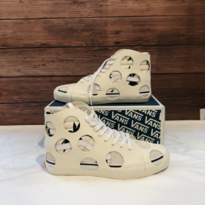 Giay Vans Sk8‑Hi Cage VLT LX 'Polka Dot' VN0A5FBW2UH