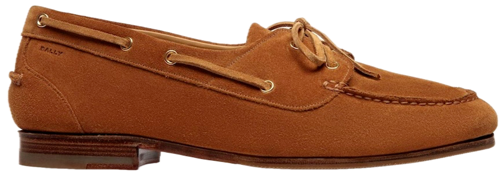 Giay Bally Plume Moccasin 'Brown' 6308230