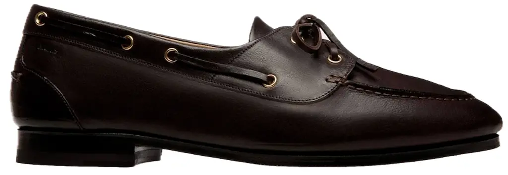 Giay Bally Plume Moccasin 'Brown' 6308229