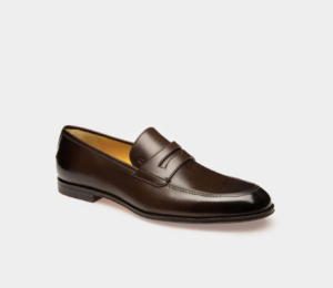 Giay Bally Webb Leather Loafers 'Coffee' 6231397
