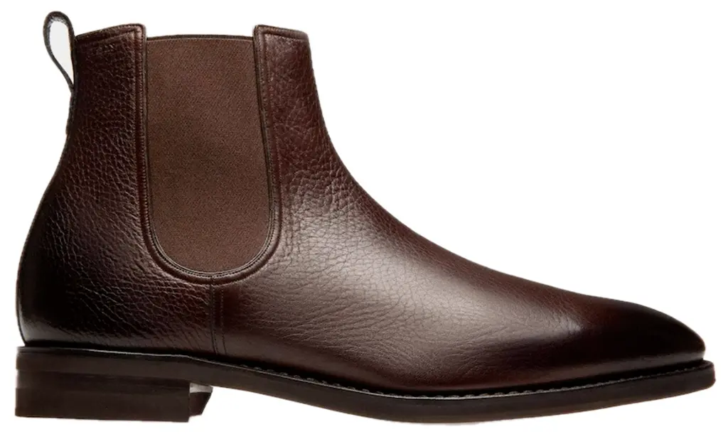 Giay Bally Scavone Leather Boot 'Brown' 6203080