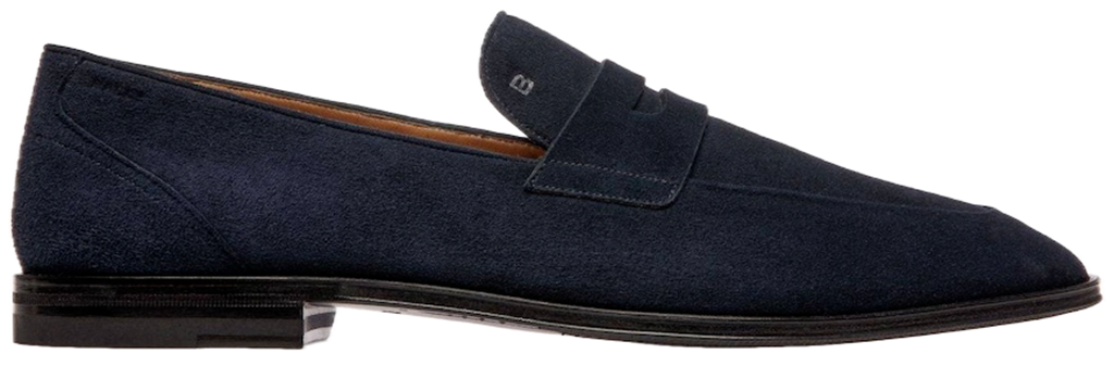 Giay Bally Westminster Loafer 'Navy' 6308971