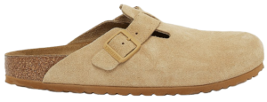 Dep Birkenstock Boston Suede Leather 'Latte Cream' 1027752
