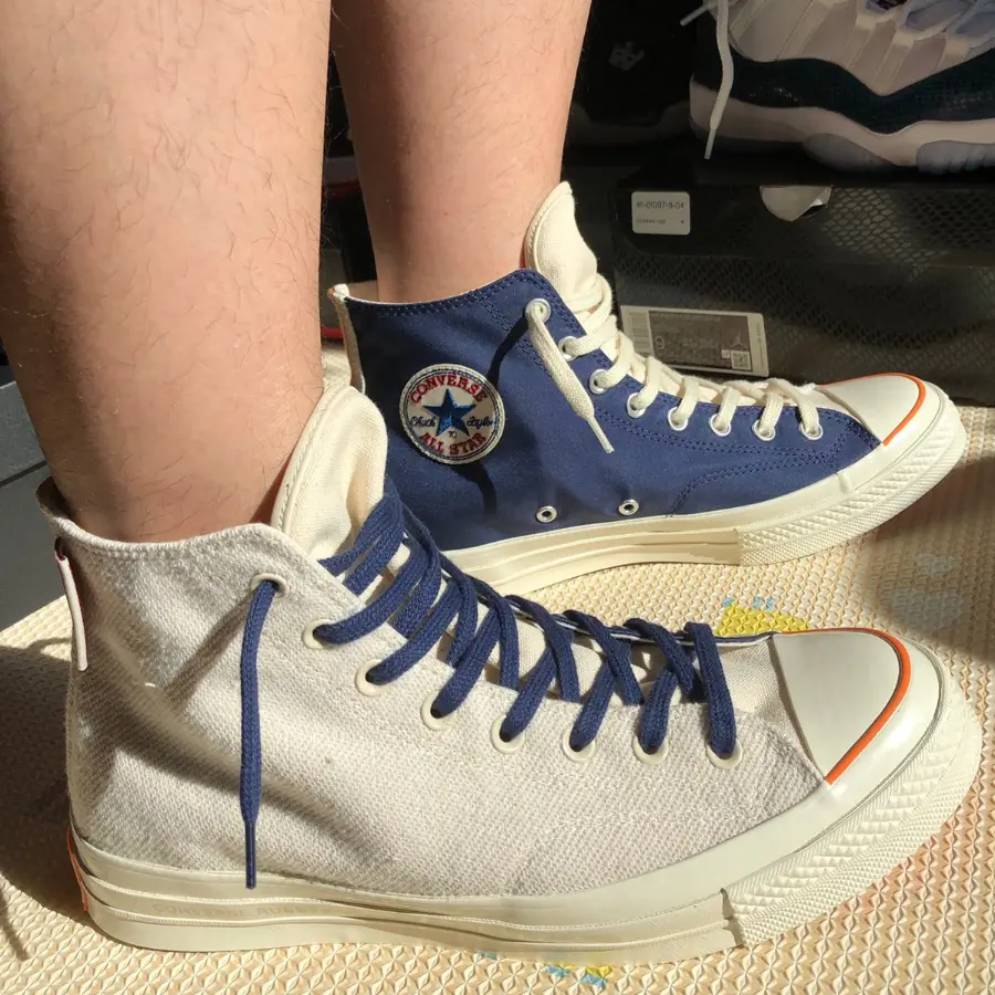 Giay Converse Chuck 70 Hi x Foot Patrol 'Natural' 165491C