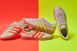 Giay Adidas Gazelle Indoor 'Silver Dawn Solar Yellow' IH5492