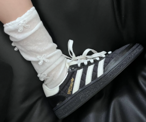 Giay Adidas Handball Spezial 'Black White' JP5669