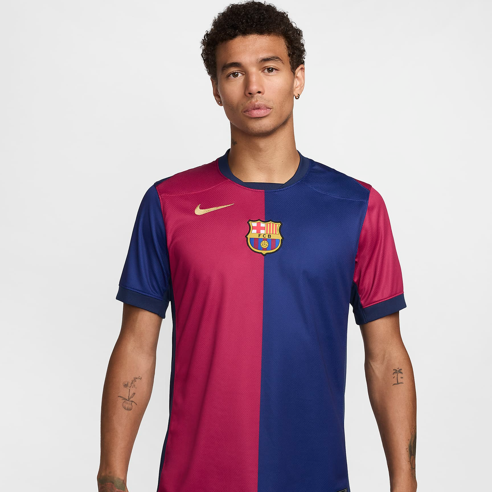 Ao Nike F.C. Barcelona 24/25 Stadium Home Dri-Fit 'Red Blue' FN8797-456