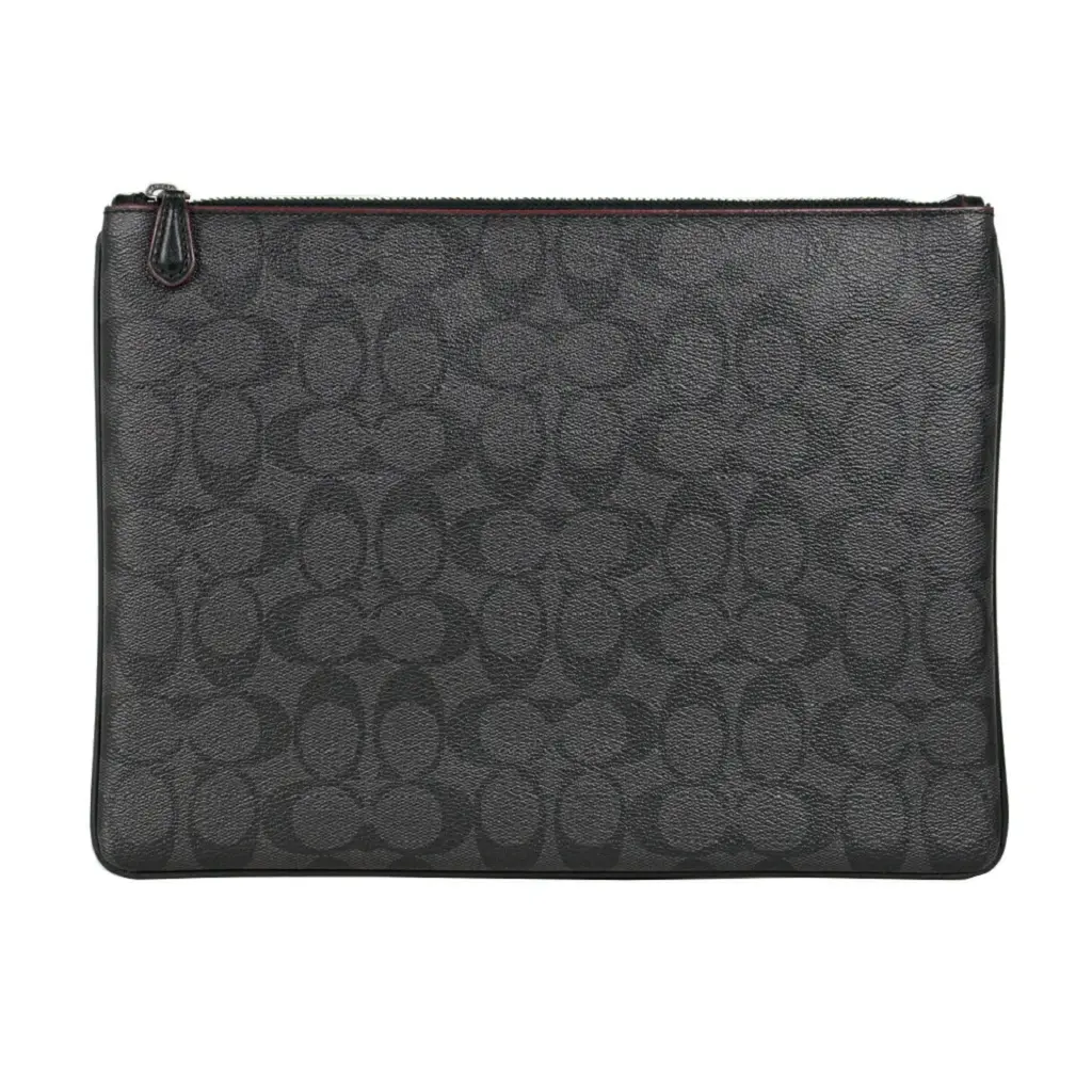 Vi Coach Large Pouch 'Signature Canvas' F25520-N3A