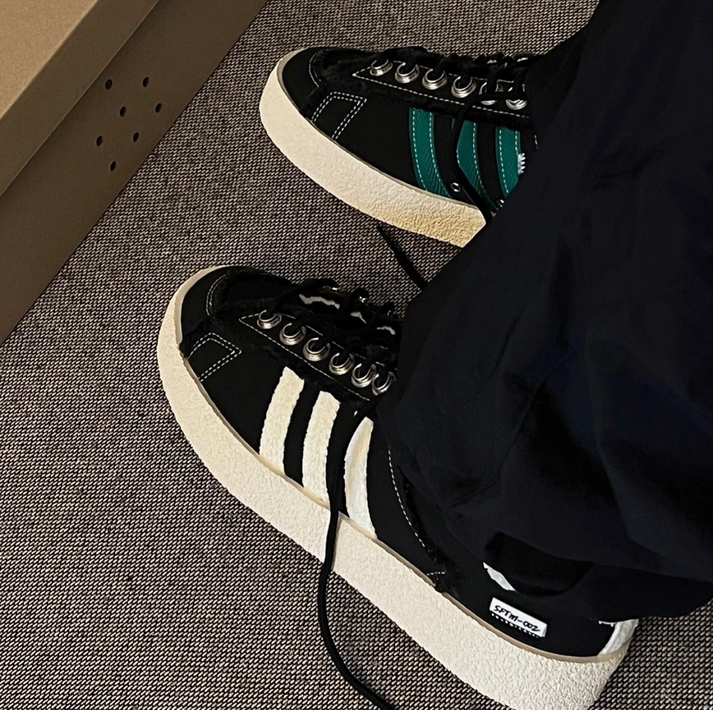 Giay Adidas Campus 80s 'Song For The Mute Black' ID4791