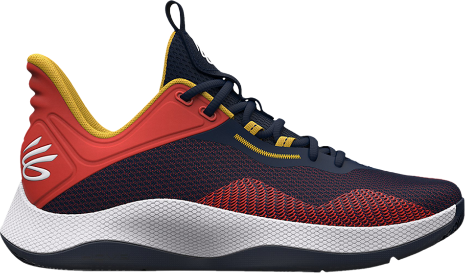 Giay Under Armour Curry HOVR 'Navy Orange' 3025636-400