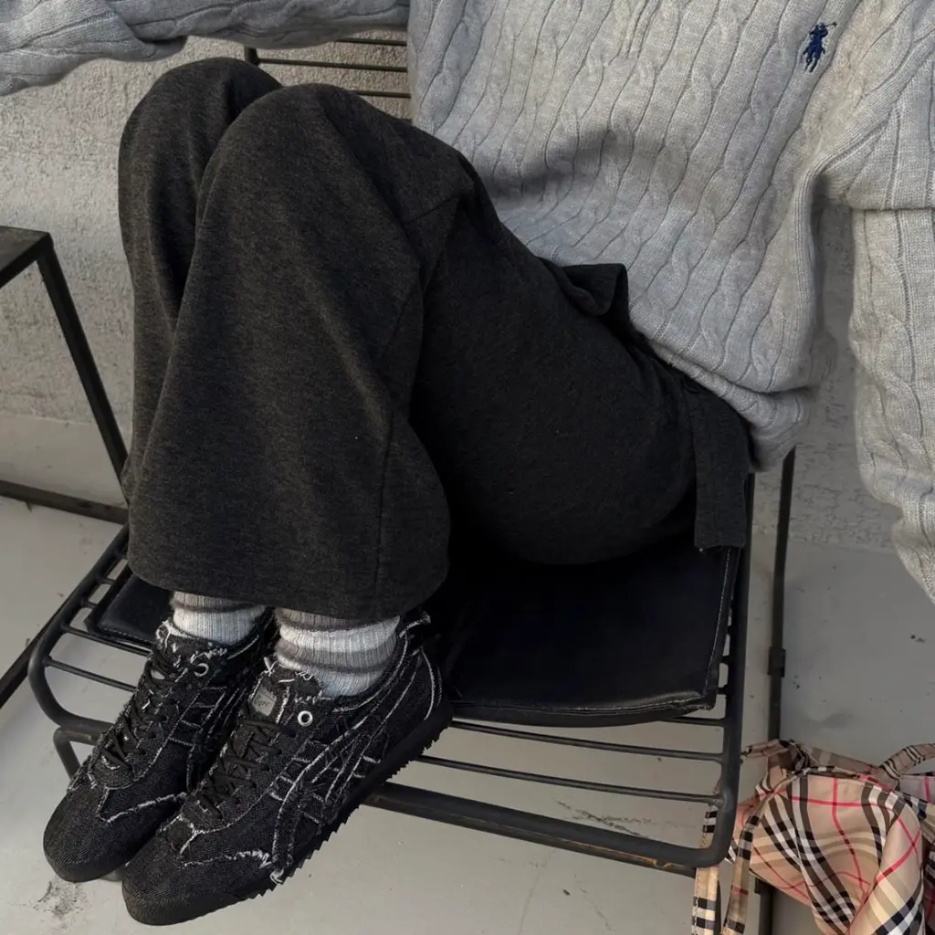 Alternative view of Giày Onitsuka Tiger Mexico 66 SD Denim 'Black' 1183C310-001