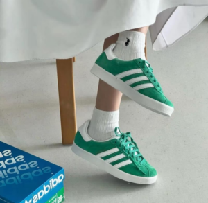 Giay Adidas Gazelle 85 'Green White' IE2165