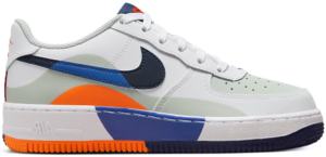 Giay Nike Air Force 1 LV8 'White Black Blue' FN4730-002