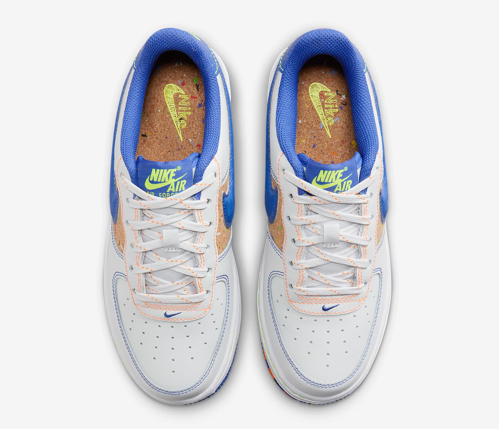Giay Nike Air Force 1 LV8 GS 'Playground Paint' HJ9231-025