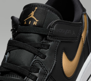 Giay Nike Air Jordan 1 Low FlyEase 'Black Gold' DM1206-071