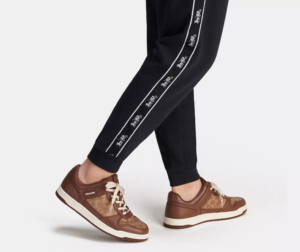 Giay Coach Sneaker In Signature Canvas ' Saddle' CI313-SAD