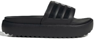 Dep Adidas Adilette Platform 'Triple Black' HQ6179