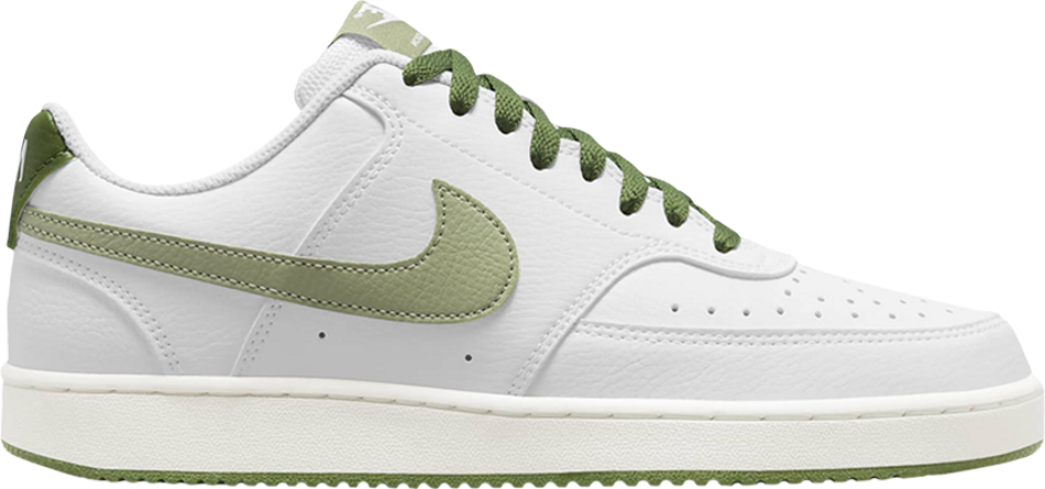 Giay Nike Court Vision Low 'White Oil Green' FJ5480-100