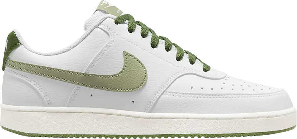 Giay Nike Court Vision Low 'White Oil Green' FJ5480-100