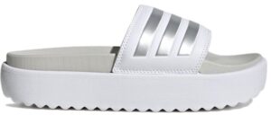 Dep Adidas Adilette Platform 'White Zero Metallic' IE9703