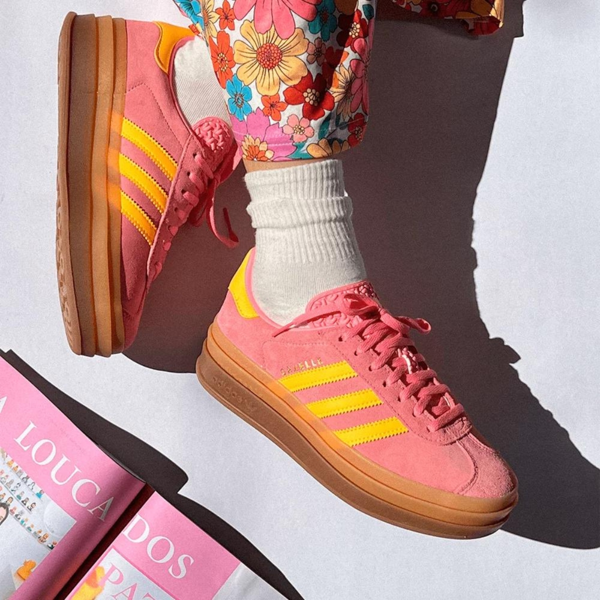 Alternative view of Giày Adidas Gazelle Bold 'Bliss Pink' IF4498
