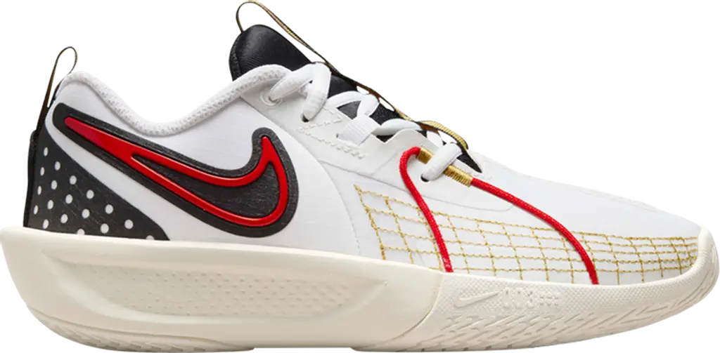 Giay Nike GT Cut 3 GS 'White Black University Red' FD7033-103