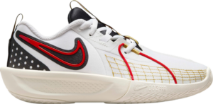 Giay Nike GT Cut 3 GS 'White Black University Red' FD7033-103