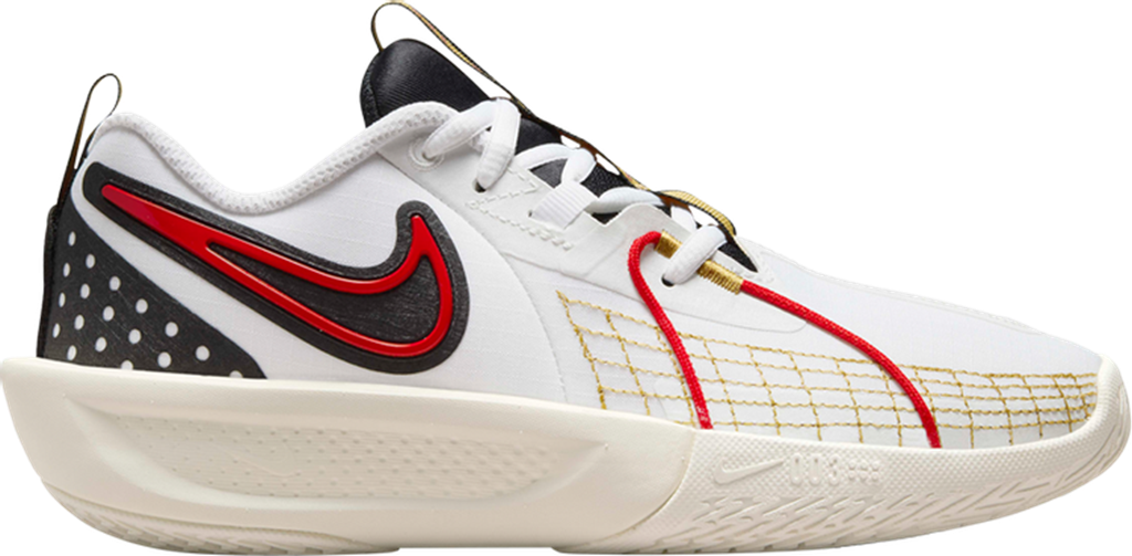 Giay Nike GT Cut 3 GS 'White Black University Red' FD7033-103
