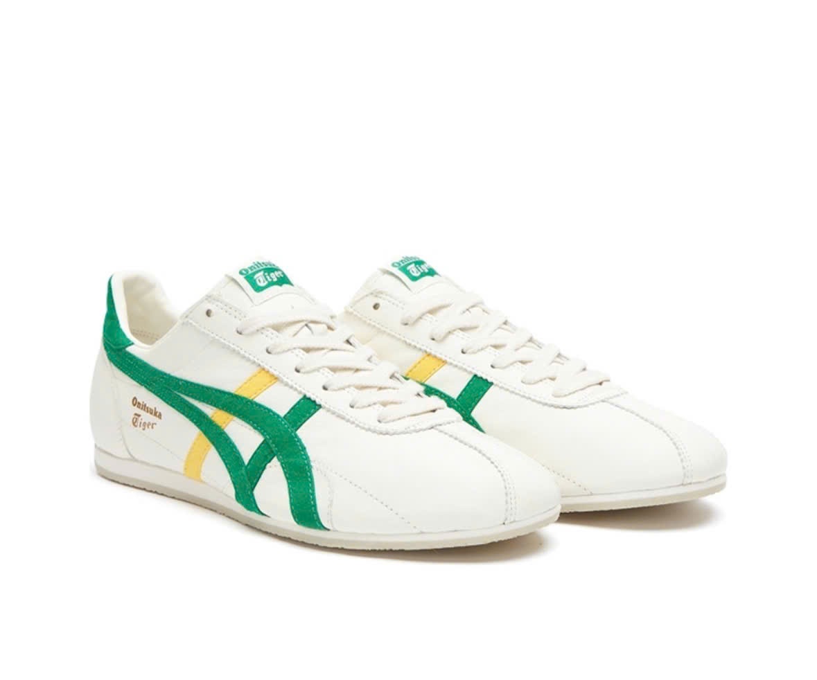 Giay Onitsuka Tiger Runspark 'White Green Yellow' 1183B698‑101