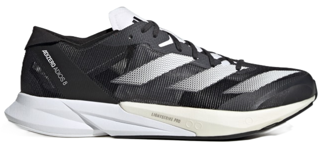 Giay Adidas Adizero Adios 8 'Black White' ID6902