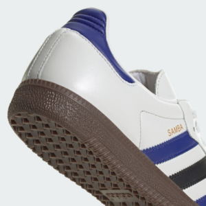 Giay Adidas Samba OG 'White Active Blue' ID1381